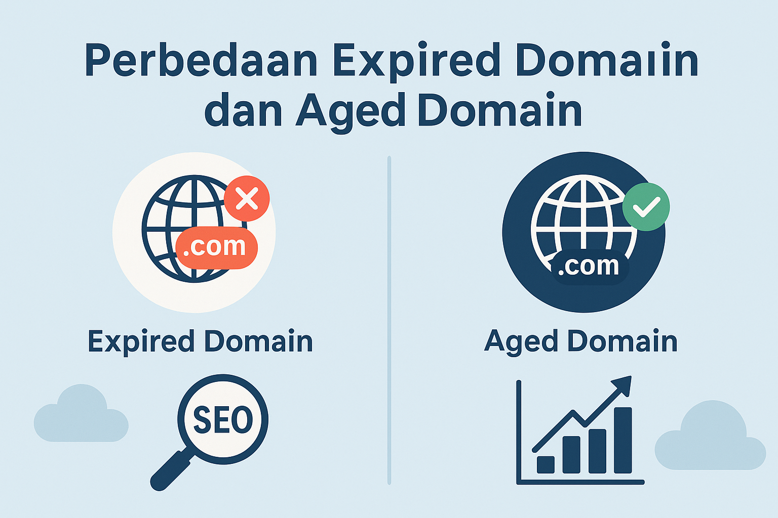 Perbandingan expired domain dan aged domain untuk strategi SEO